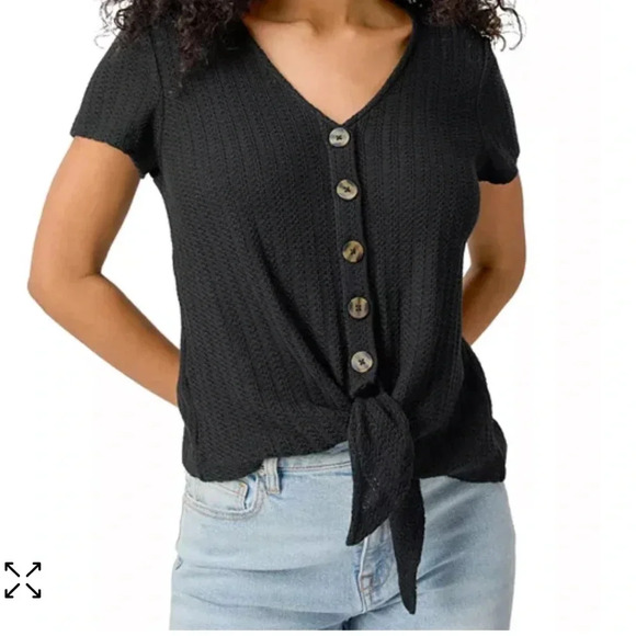 Sanctuary By My Side Pointelle Tee - Picture 3 of 6